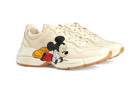 gucci shoes with mickey|gucci mickey mouse collection.